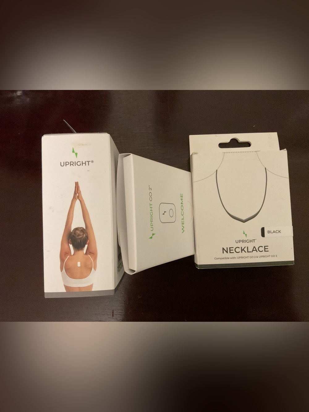 Upright GO 2 Posture Trainer with Black Necklace - New - Picture 4 of 4